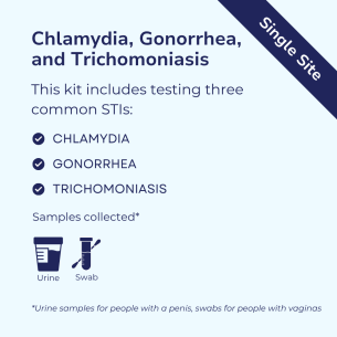 Chlamydia, Gonorrhea, and Trichomoniasis (Single Site)